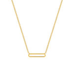 Collier or 375 jaune 45cm - vue 1