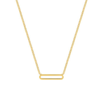 Collier or 375 jaune 45cm