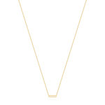 Collier or 375 jaune 45cm - vue 2