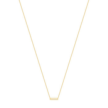 Collier or 375 jaune 45cm