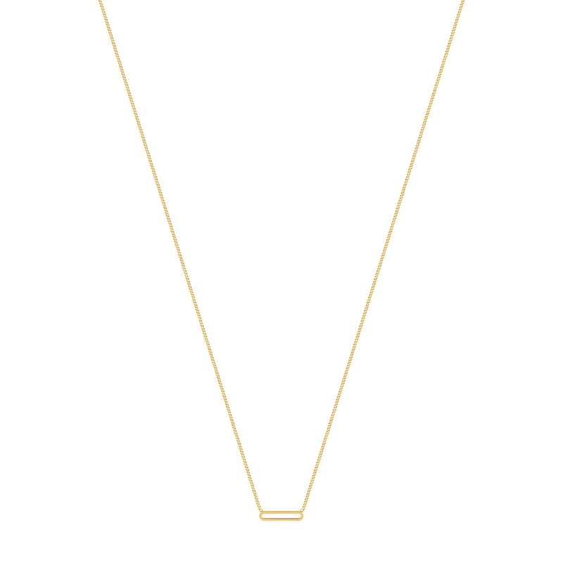 Collier or 375 jaune 45cm - vue 2