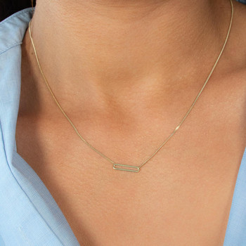 Collier or 375 jaune 45cm