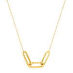 Collier or 375 jaune 45cm - vue 1