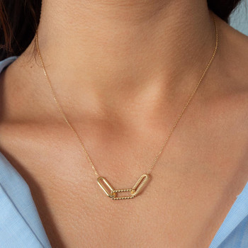 Collier or 375 jaune 45cm