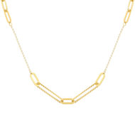 Collier or 375 jaune 45cm