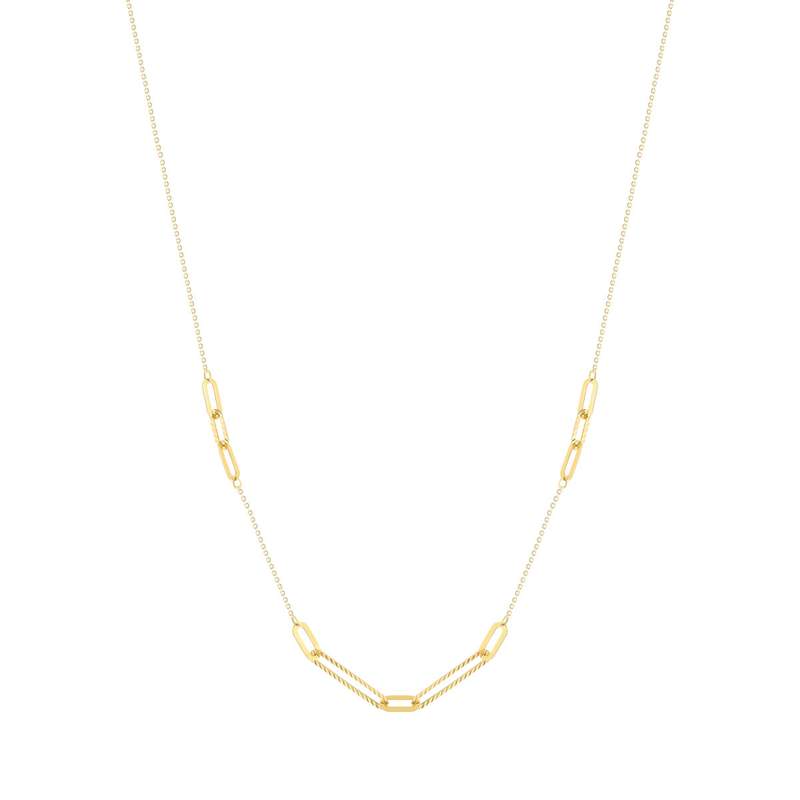 Collier or 375 jaune 45cm - vue 2