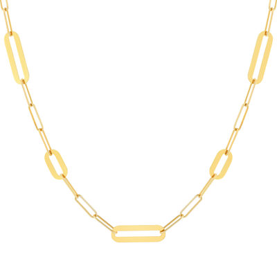 Collier or 375 jaune 45cm - vue 1