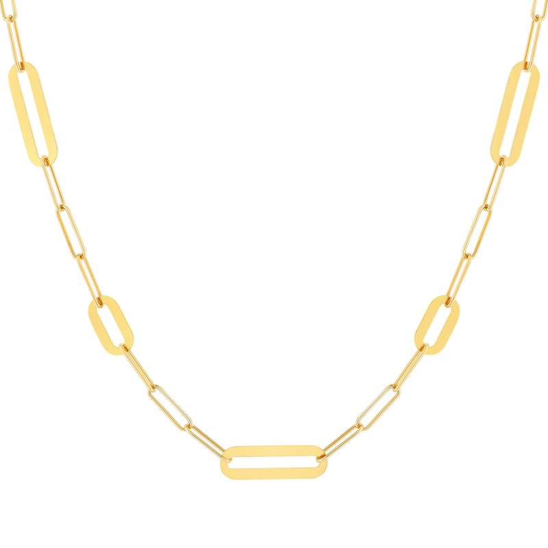 Collier or 375 jaune 45cm - vue 1