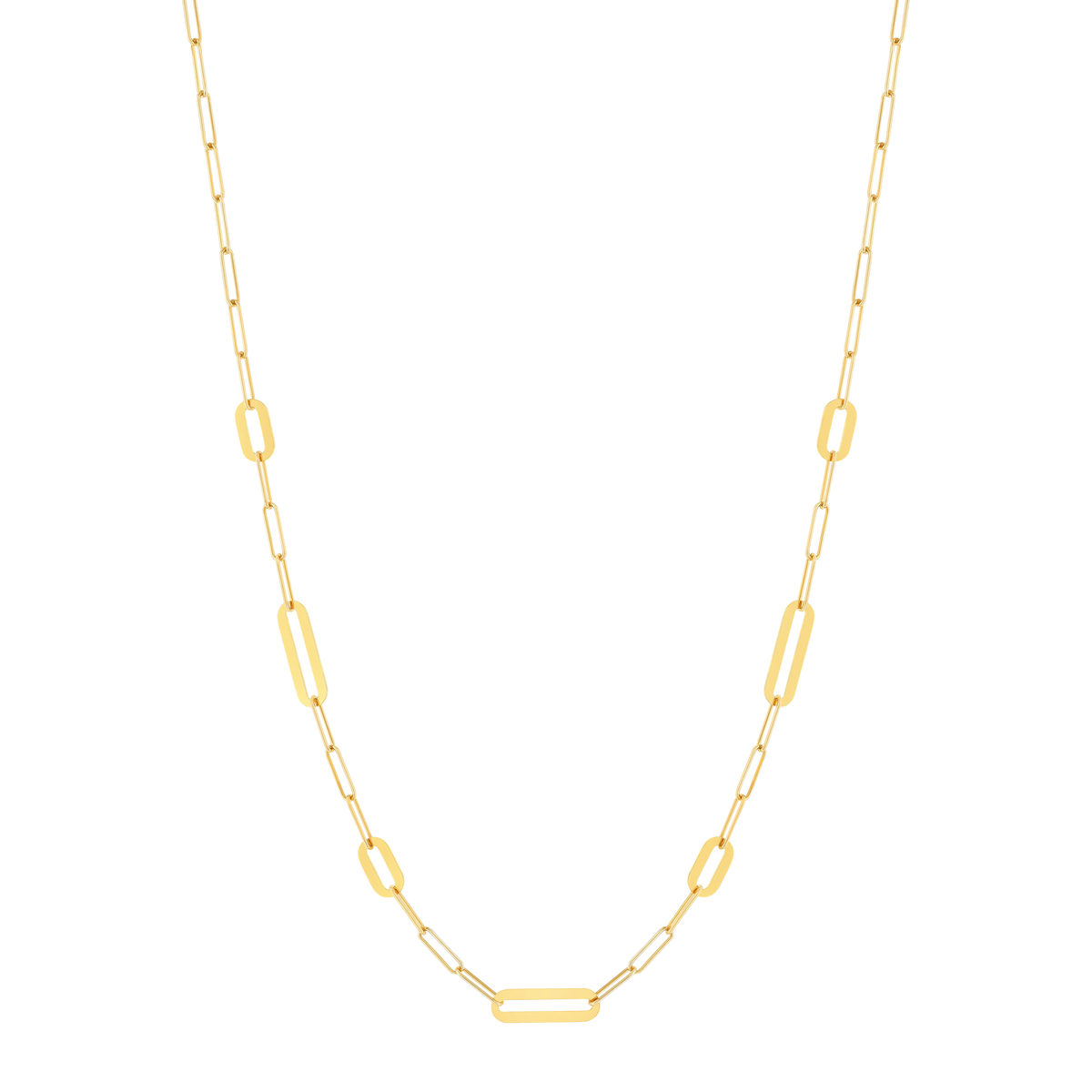 Collier or 375 jaune 45cm - vue 2