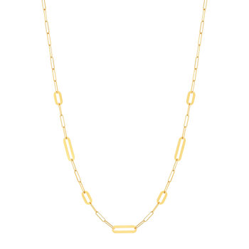 Collier or 375 jaune 45cm