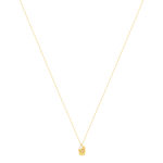 Collier or 375 jaune perle de culture 45cm - vue 2