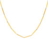 Collier or 375 jaune 43cm - vue V1