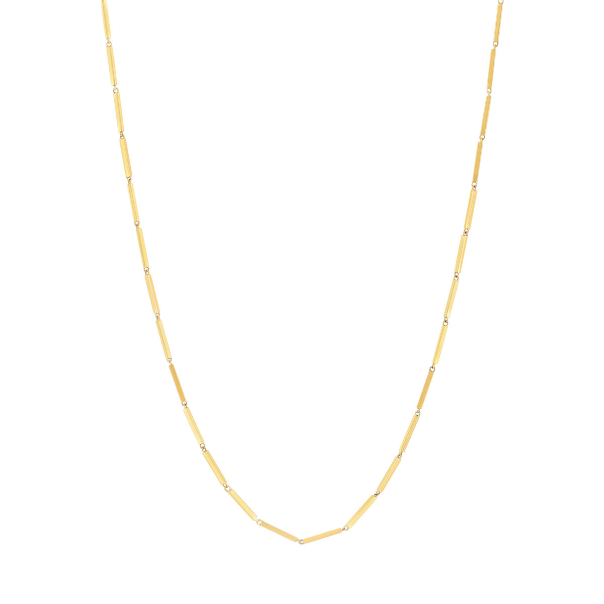 Collier or 375 jaune 43cm - vue 2