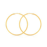 Créoles or 750 jaune