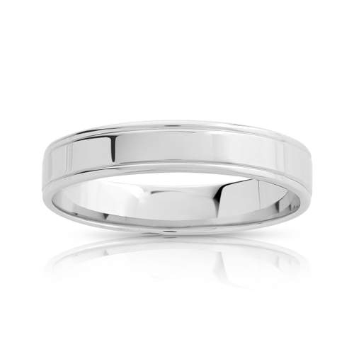 Alliance or 750 blanc 4 mm