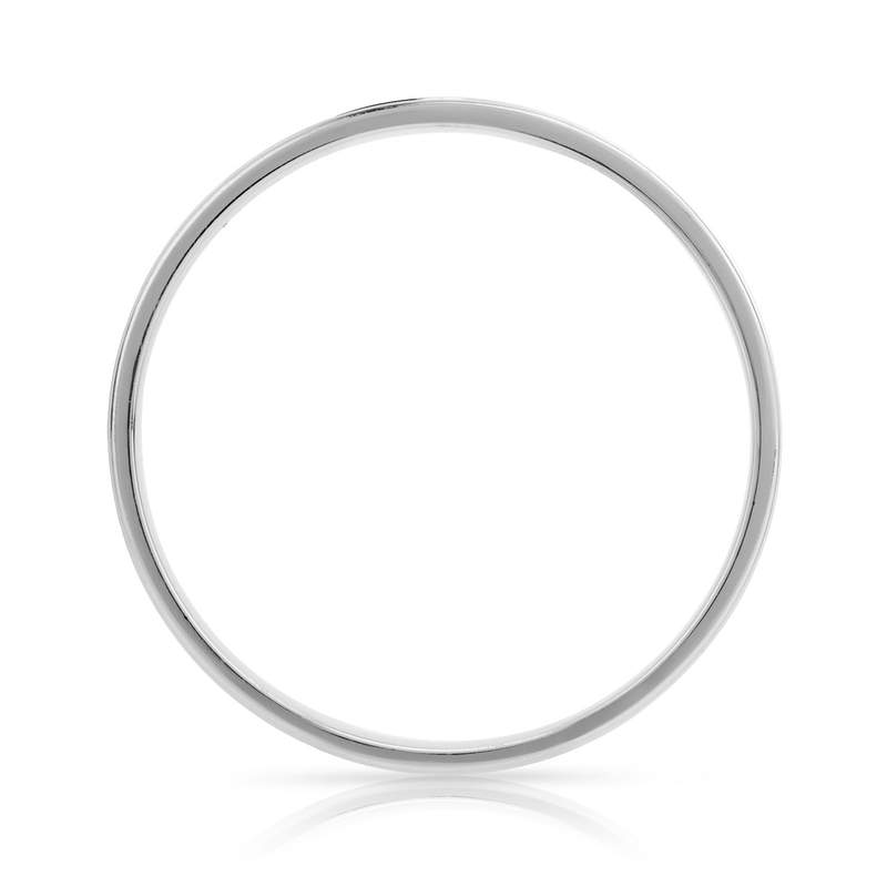 Alliance or 750 blanc 4 mm - vue 2