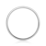 Palladium 950 diamond wedding ring - view 2