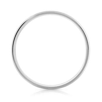 Alliance or 750 blanc irisé 4 mm