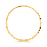 Alliance or 750 jaune demi-jonc 4 mm - vue 2