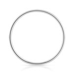 Alliance or 750 blanc laque céramique noire 3 mm - vue 2