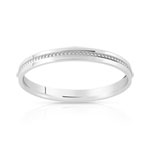 Alliance platine 950 perlé tour complet 2,6 mm - vue 1