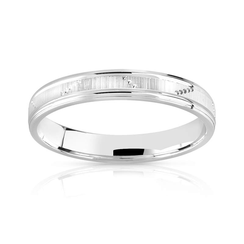 Alliance or 750 blanc - vue 1