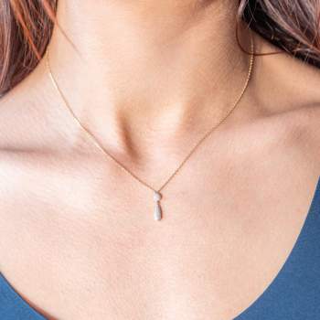 Collier or 750 2 tons diamants 42cm