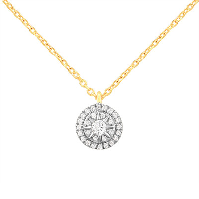 Collier or 750 2 tons diamants 42cm