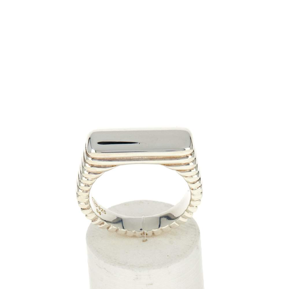 Bague argent - vue 1