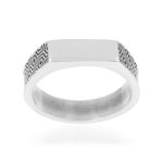 Bague argent - vue 1