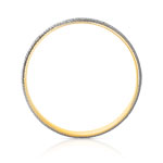 Alliance 2 ors 750 diamanté épis 5 mm - vue 2