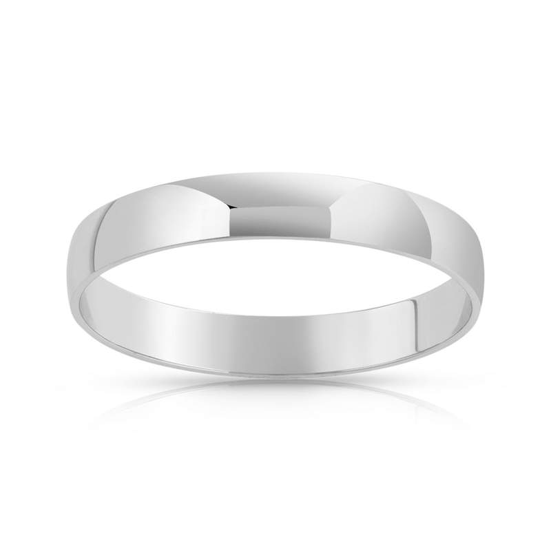Alliance or 750 blanc 3 mm - vue 1