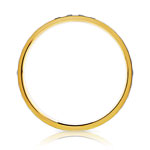 Alliance 2 ors 750 diamanté 4,5 mm - vue 2