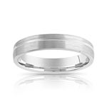 Alliance or 750 blanc mat 4 mm - vue 1