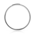 Alliance or 750 blanc 4 mm - vue 2