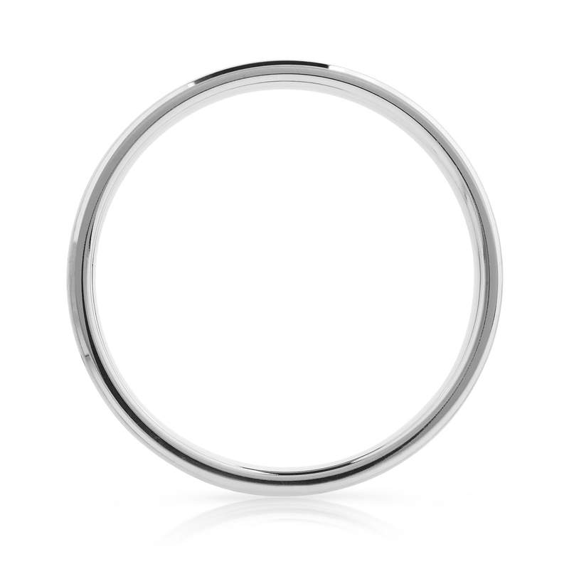 Alliance or 750 blanc 4 mm - vue 2