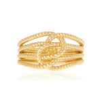 Gold-plated ring - view 3
