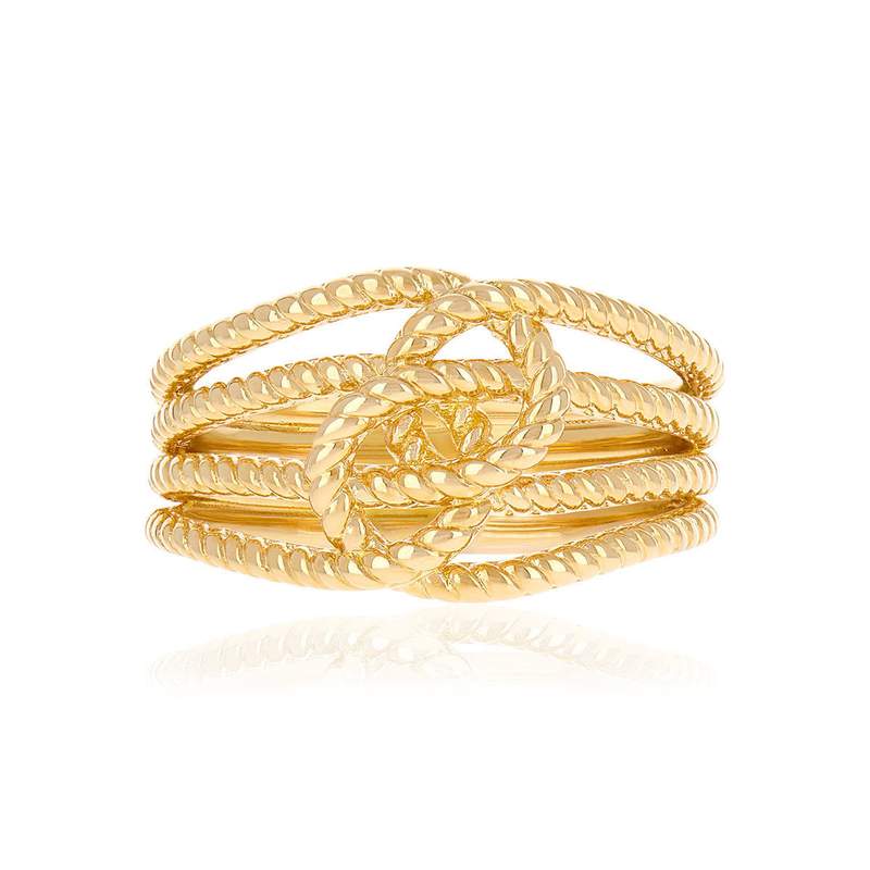 Gold-plated ring - view 3