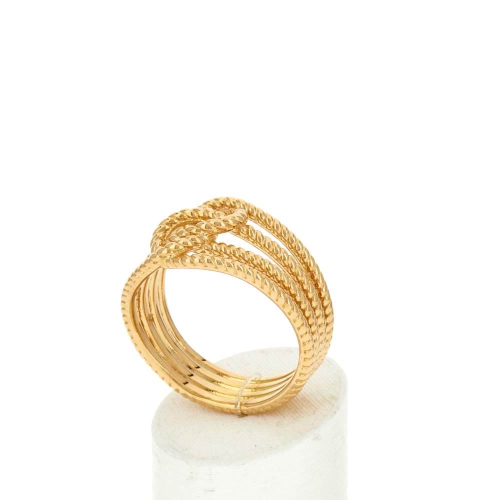 Gold-plated ring - view 3