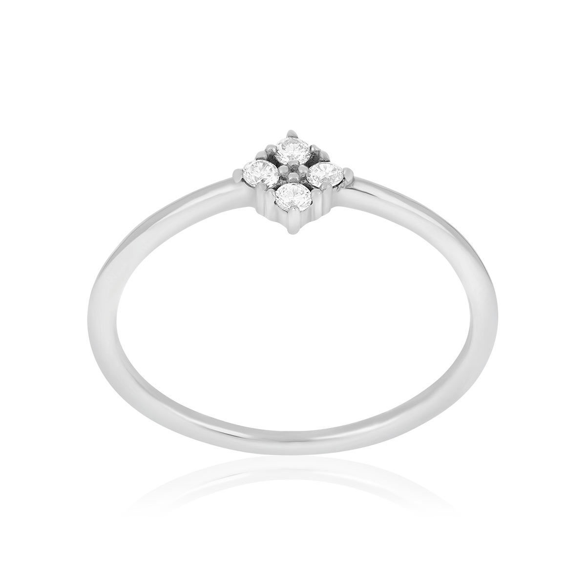 Bague argent 925 zirconias