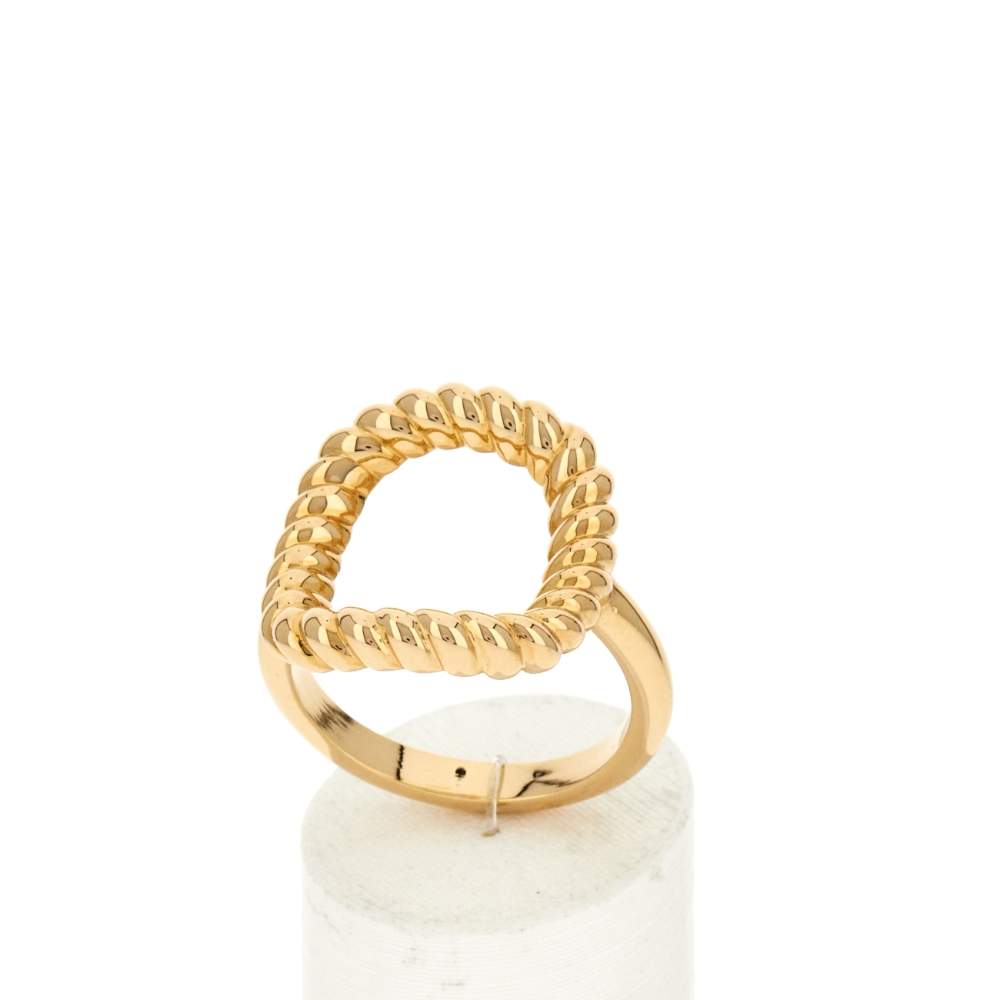 Bague plaqué or - vue 2