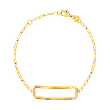 18 cm gold-plated bracelet