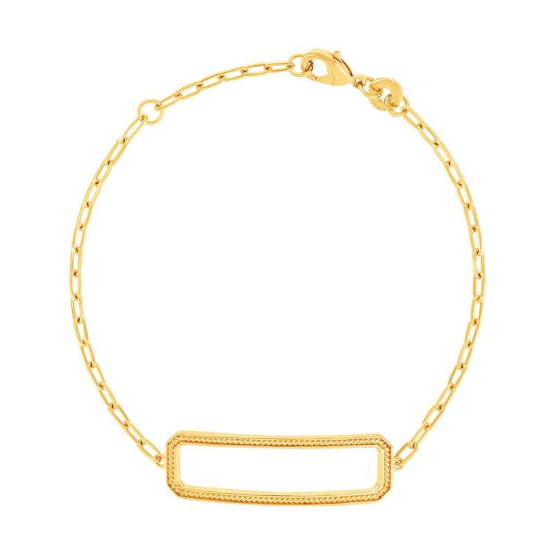 Vergulde armband 18 cm - afbeelding 1