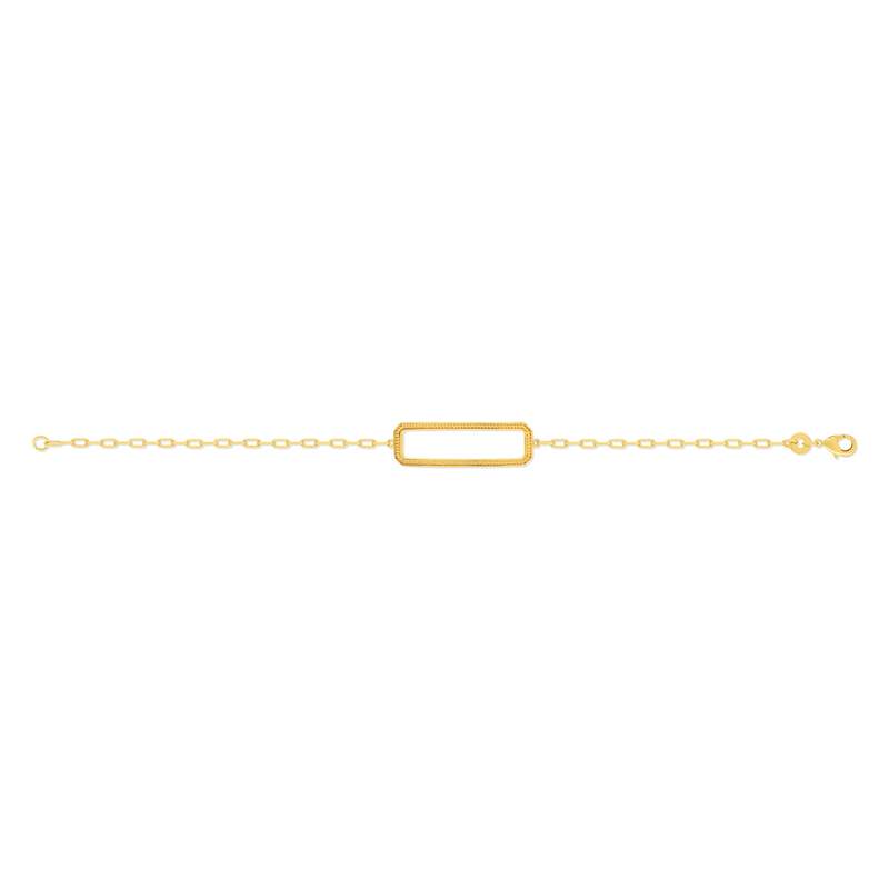 18 cm vergulde armband - bekijk 2