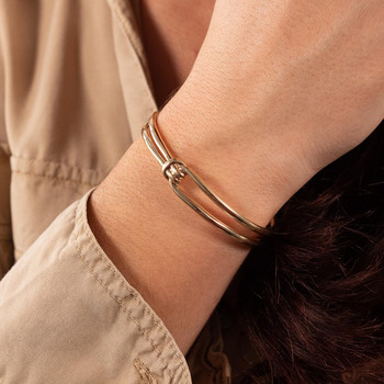 Vergulde strikarmband