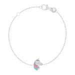 Bracelet argent 925 licorne 15 cm - vue 1
