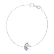 Bracelet argent 925 licorne 15 cm