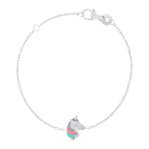 Bracelet argent 925 licorne 15 cm