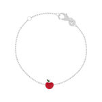 Bracelet argent 925 pomme 15 cm - vue 1