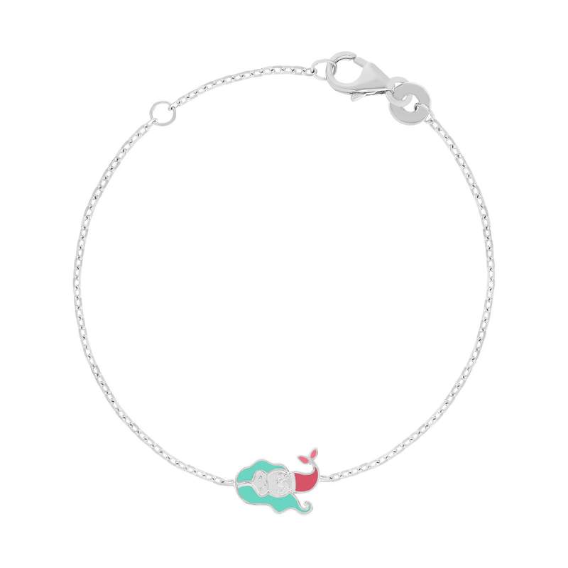 Bracelet argent 925 sirène 15 cm - vue 1